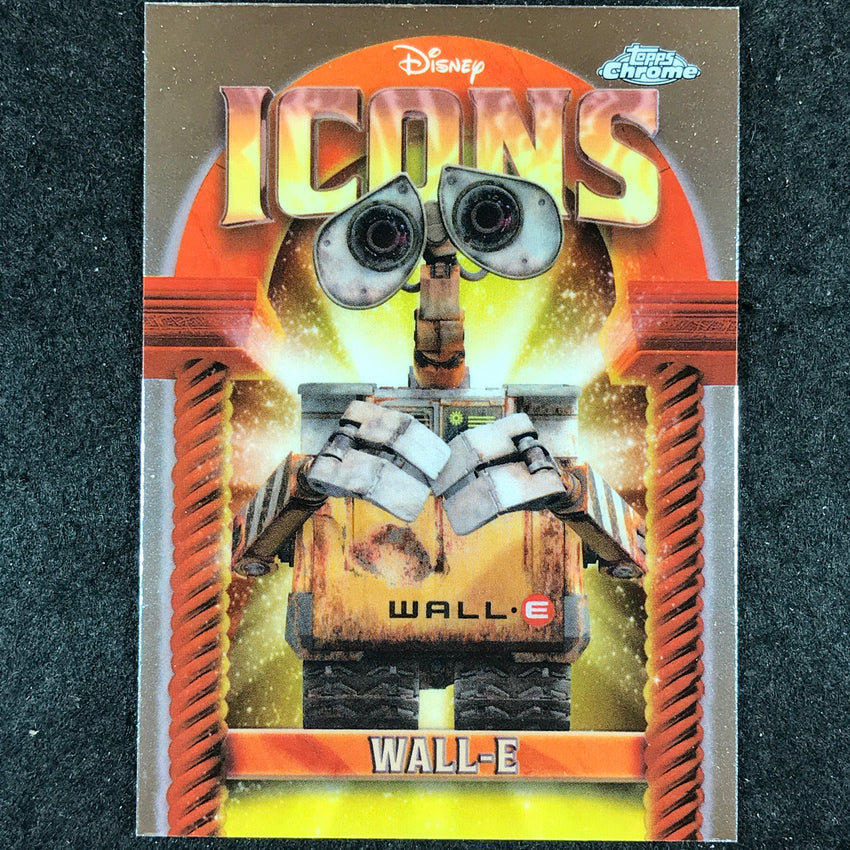 2025 Topps Chrome Disney WALL-E Disney Icons Base #DI-40