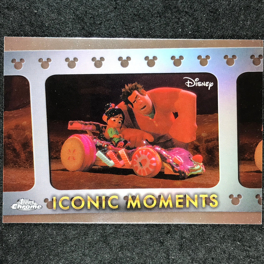 2025 Topps Chrome Disney VANELLOPE'S DRIVING LESSON Iconic Moments Base #IM-4