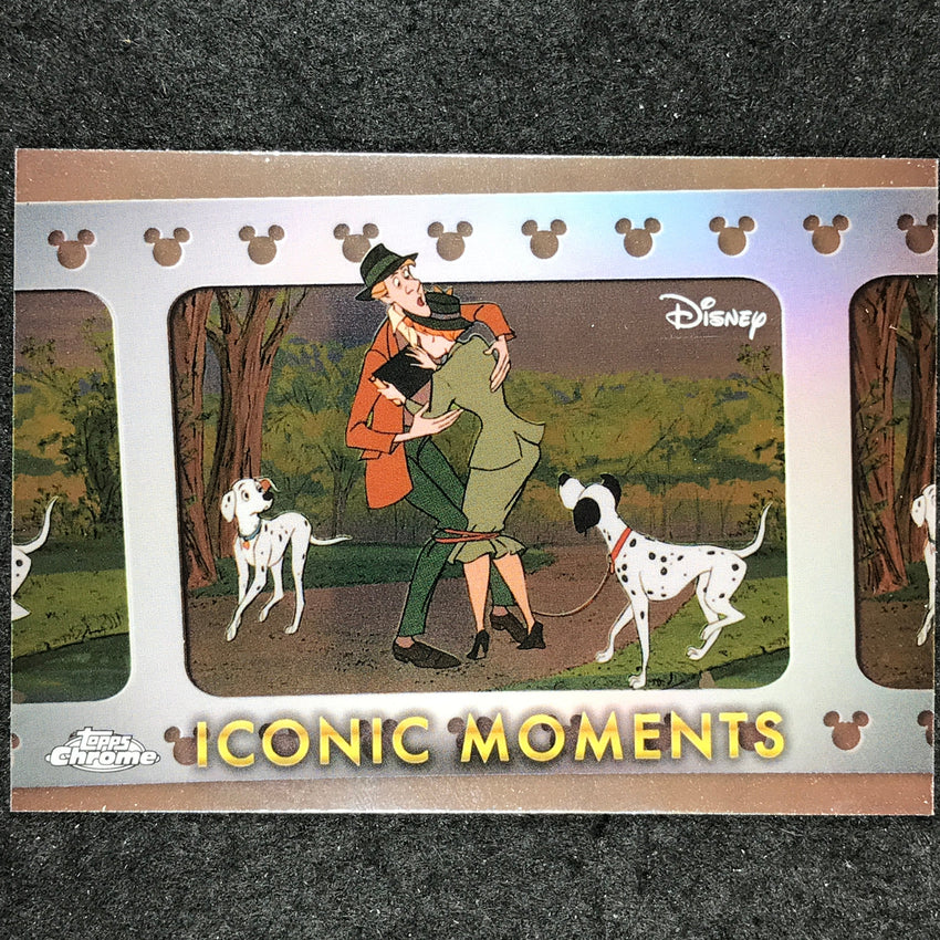 2025 Topps Chrome Disney PONGO AND PERDITA MEET Iconic Moments Base #IM-5