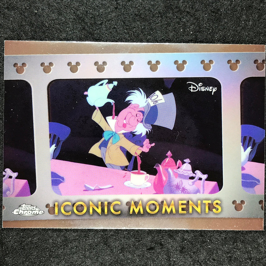 2025 Topps Chrome Disney MAD TEA PARTY Iconic Moments Base #IM-9