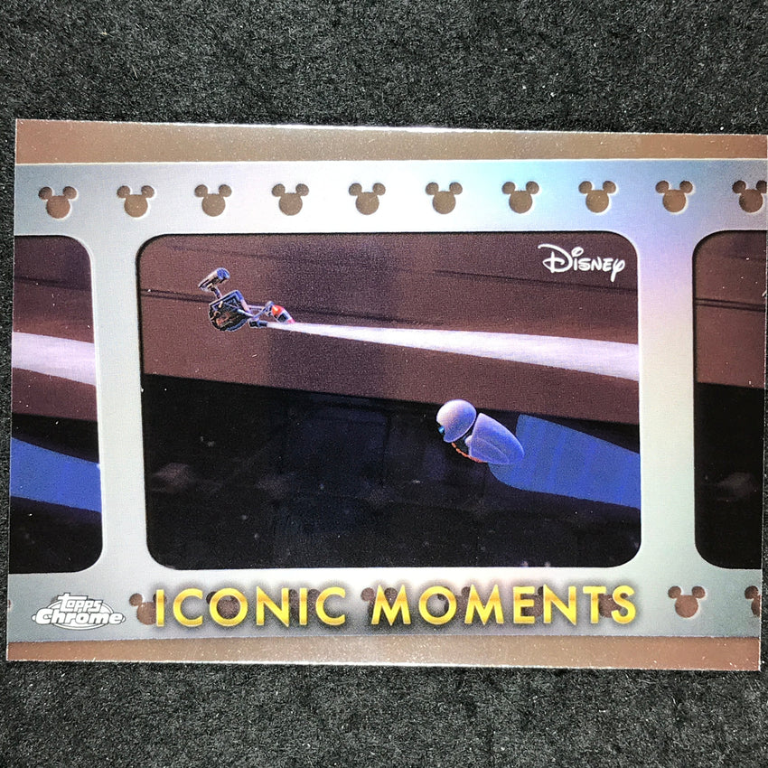 2025 Topps Chrome Disney WALL-E AND EVE'S SPACE WALK Iconic Moments Base #IM-13