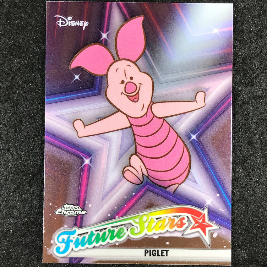2025 Topps Chrome Disney PIGLET Future Stars Base #FS-6