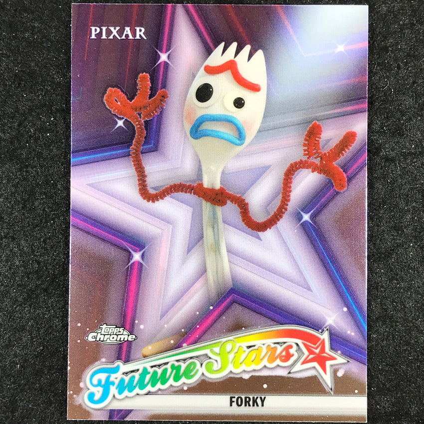 2025 Topps Chrome Disney FORKY Future Stars Base #FS-8