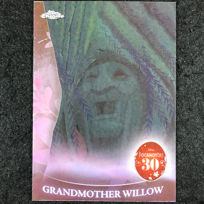 2025 Topps Chrome Disney GRANDMOTHER WILLOW Pocahontas 30th Anniversary #PH-8