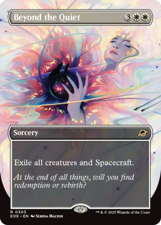 BORDERLESS Beyond the Quiet - #303 - Rare - Edge of Eternities