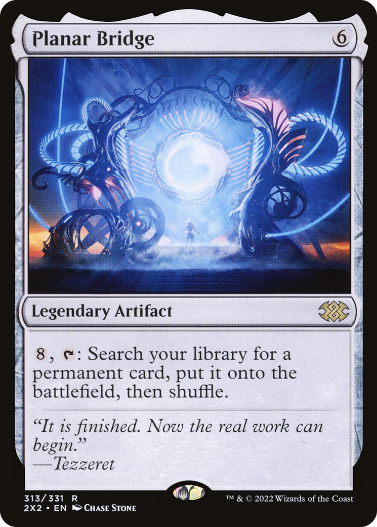 [FOIL] Planar Bridge #313 - RARE 2X2 - Double Masters 2022