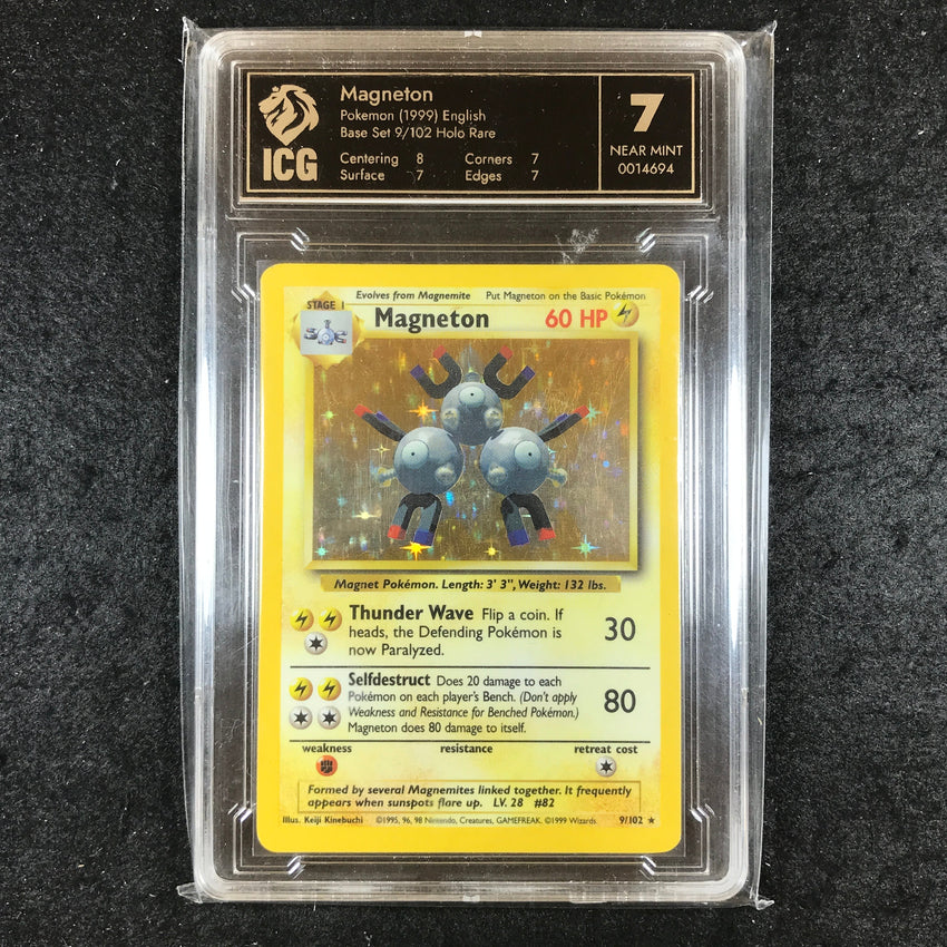 ICG 7 Magneton - 9/102 - Holo Base Set Unlimited 694