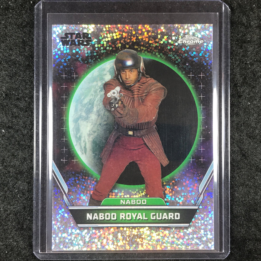 2024 Stars Wars Hyperspace NABOO ROYAL GUARD Base Galactic Dust 73/75 #17