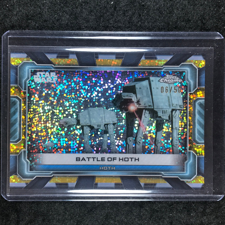 2024 Stars Wars Hyperspace BATTLE OF HOTH Galactic Eras Gold Galactic Dust 6/50