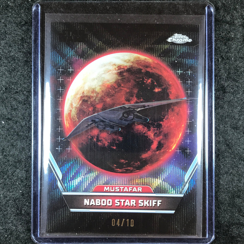 2024 Stars Wars Hyperspace NABOO STAR SKIFF Base Black Hyperlanes 4/10