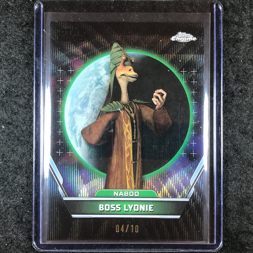 2024 Stars Wars Hyperspace BOSS LYONIE Base Black Hyperlanes 4/10