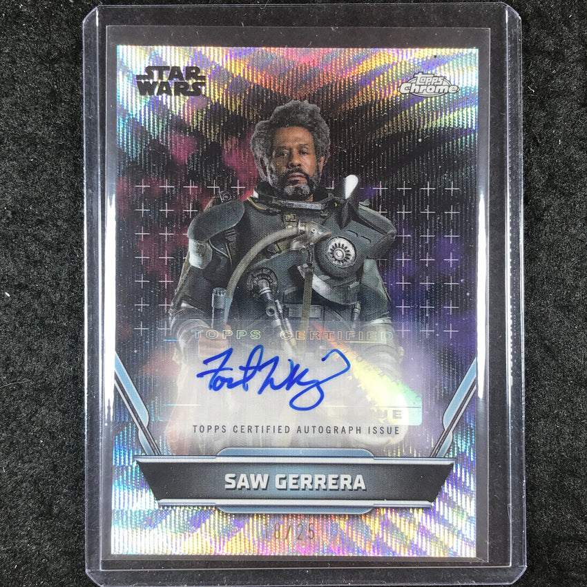 2024 Stars Wars Hyperspace FOREST WHITAKER SAW GERRERA Auto Hyperlanes 18/25
