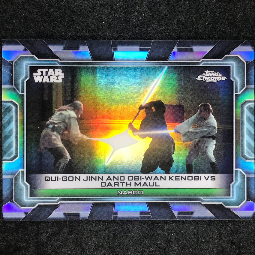 2024 Stars Wars Hyperspace QUI-GON OBI-WAN VS MAUL Galactic Eras Base #5