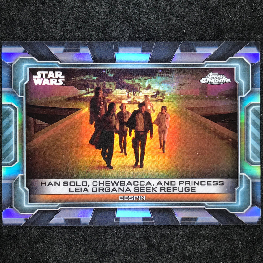 2024 Stars Wars Hyperspace HAN SOLO AND LEIA SEEK REFUGE Galactic Eras Base #10