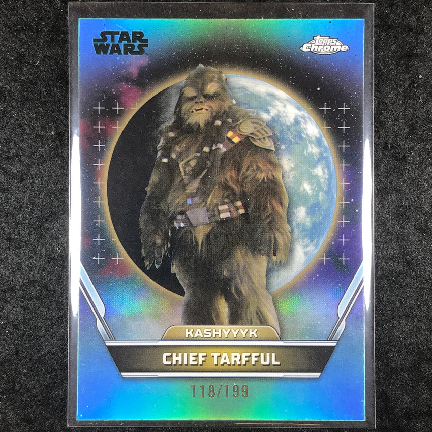 2024 Stars Wars Hyperspace CHIEF TARFFUL Base Aqua /199 #2