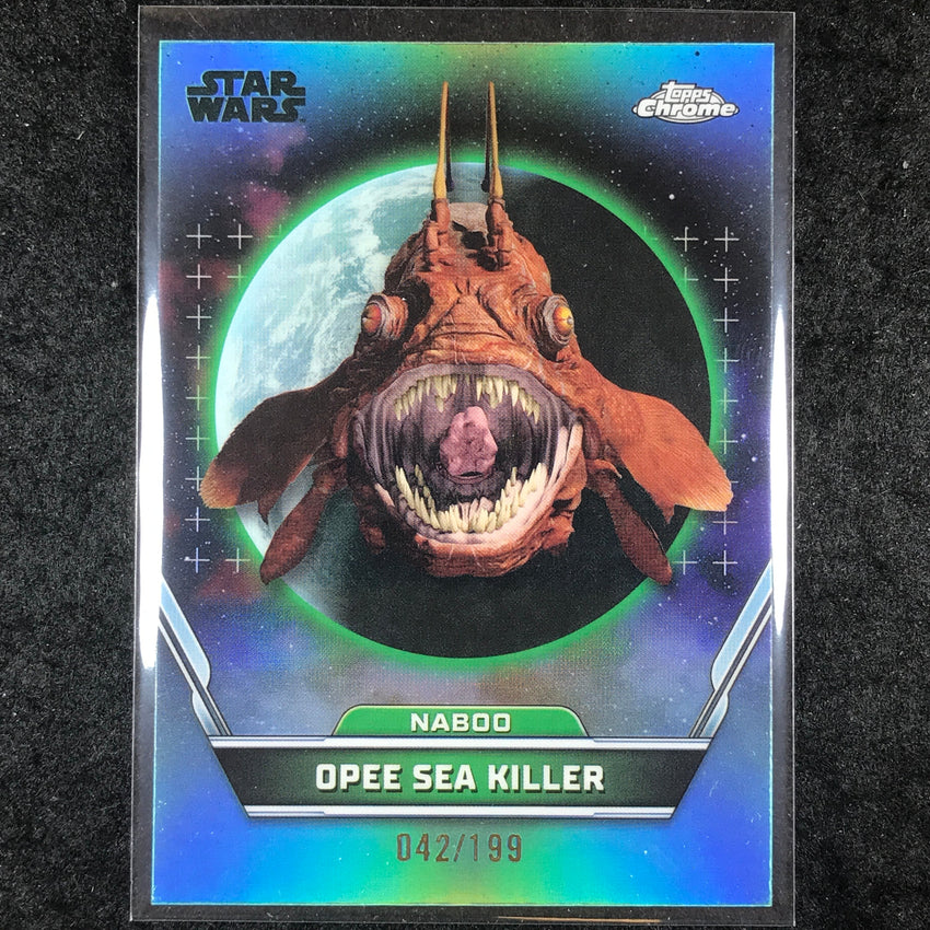 2024 Stars Wars Hyperspace OPEE SEA KILLER Base Aqua /199 #3