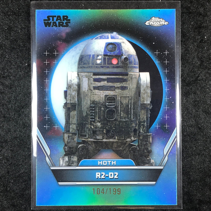 2024 Stars Wars Hyperspace R2-D2 Base Aqua /199 #22