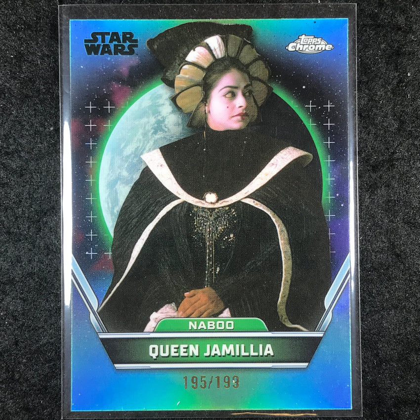 2024 Stars Wars Hyperspace QUEEN JAMILLIA Base Aqua /199 #30