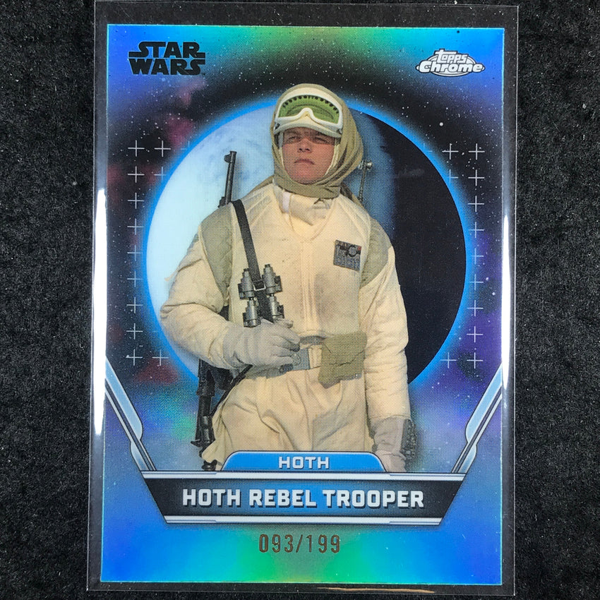 2024 Stars Wars Hyperspace HOTH REBEL TROOPER Base Aqua /199 #35