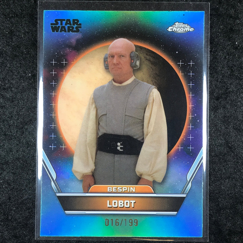2024 Stars Wars Hyperspace LOBOT Base Aqua /199 #45