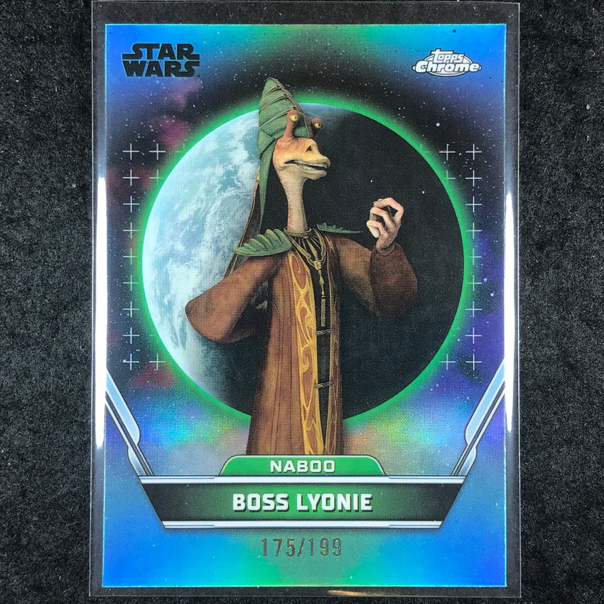 2024 Stars Wars Hyperspace BOSS LYONIE Base Aqua /199 #51