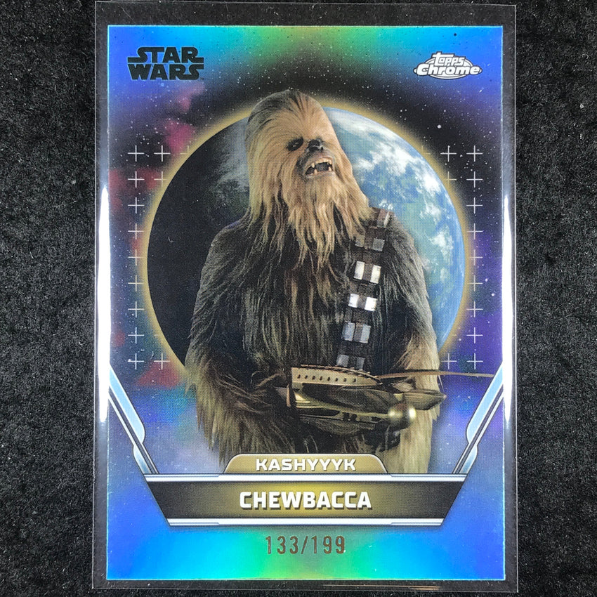 2024 Stars Wars Hyperspace CHEWBACCA Base Aqua /199 #95