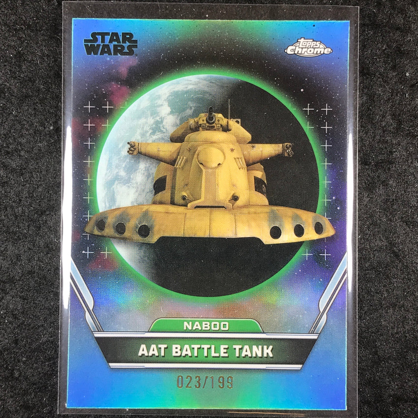 2024 Stars Wars Hyperspace AAT BATTLE TANK Base Aqua /199 #96