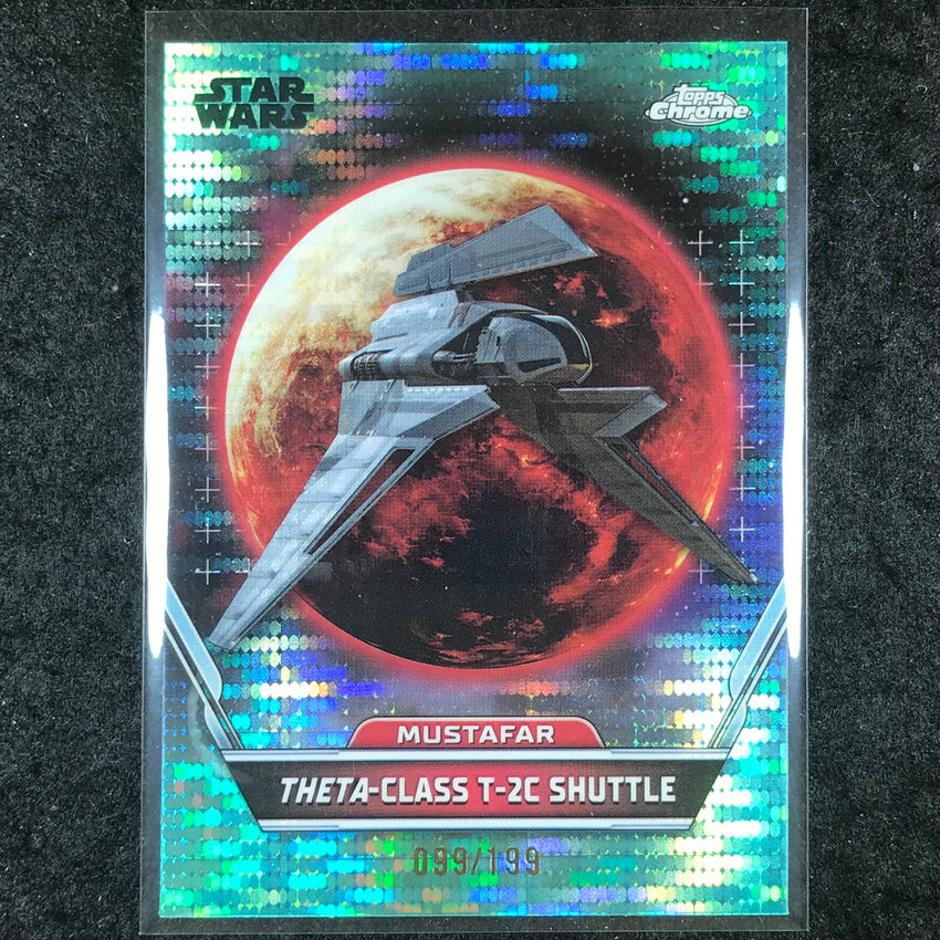 2024 Stars Wars Hyperspace THETA-CLASS T-2C SHUTTLE Base Aqua Sonar /199 #11