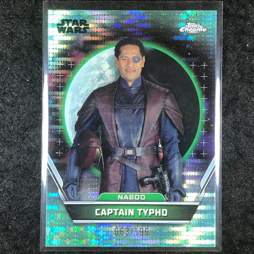2024 Stars Wars Hyperspace CAPTAIN TYPHO Base Aqua Sonar /199 #24