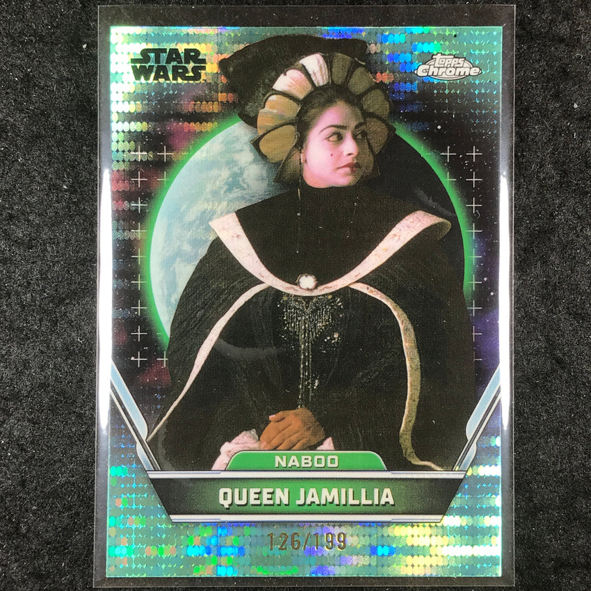 2024 Stars Wars Hyperspace QUEEN JAMILLIA Base Aqua Sonar /199 #30