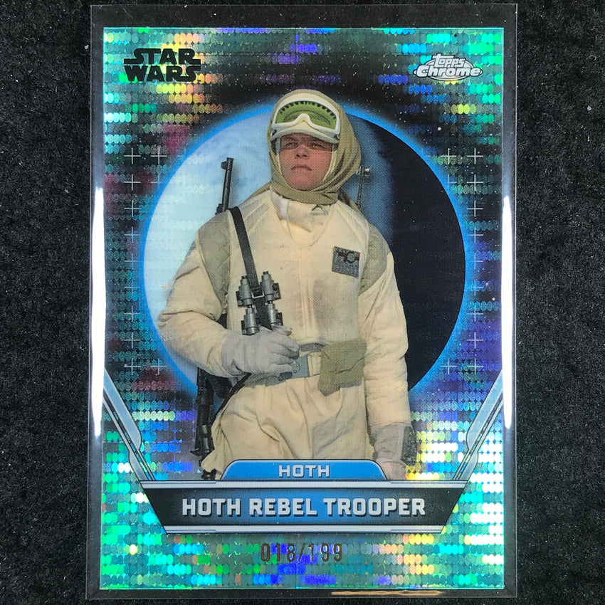 2024 Stars Wars Hyperspace HOTH REBEL TROOPER Base Aqua Sonar /199 #35