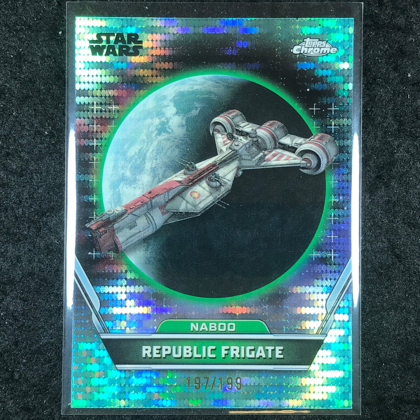 2024 Stars Wars Hyperspace REPUBLIC FRIGATE Base Aqua Sonar /199 #46