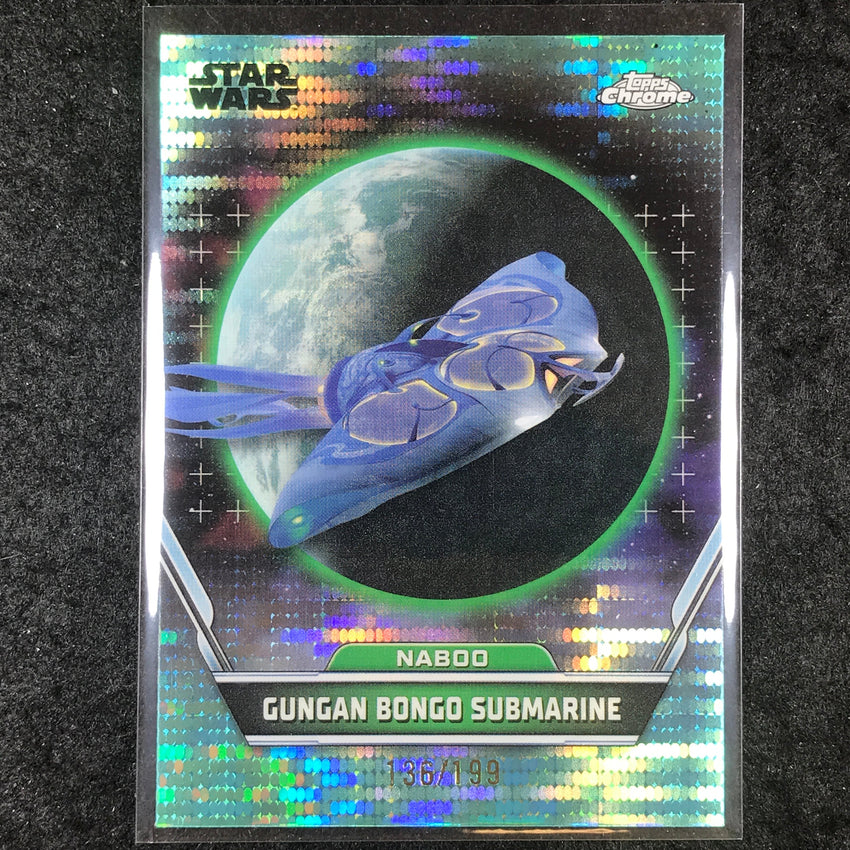 2024 Stars Wars Hyperspace GUNGAN BONGO SUBMARINE Base Aqua Sonar /199 #58