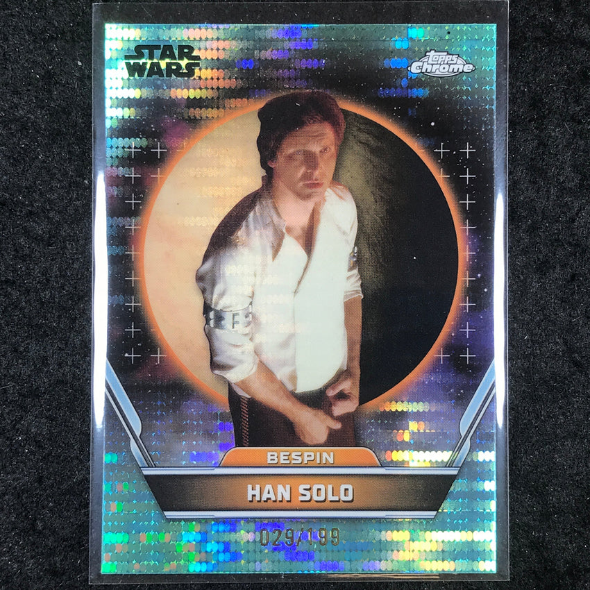 2024 Stars Wars Hyperspace HAN SOLO Base Aqua Sonar /199 #59