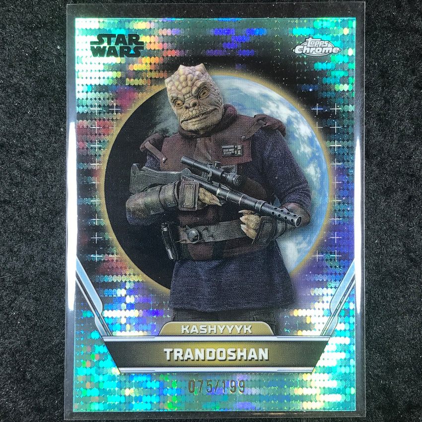 2024 Stars Wars Hyperspace TRANDOSHAN Base Aqua Sonar /199 #65