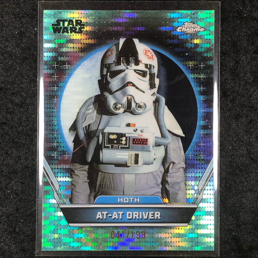 2024 Stars Wars Hyperspace AT-AT DRIVER Base Aqua Sonar /199 #76