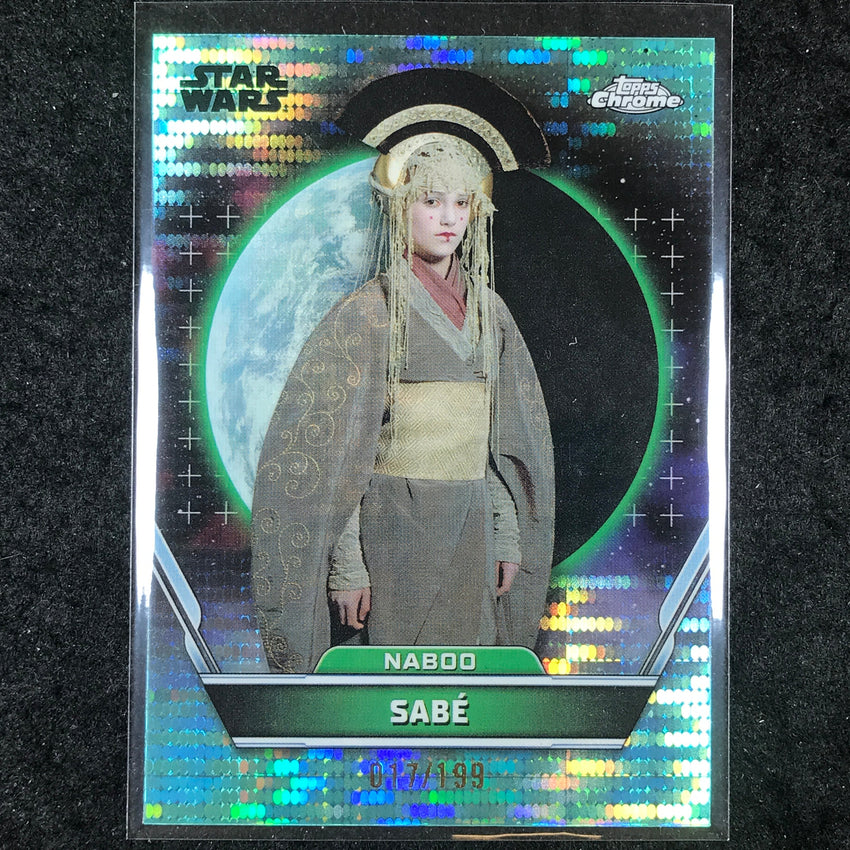 2024 Stars Wars Hyperspace SABÉ Base Aqua Sonar /199 #90
