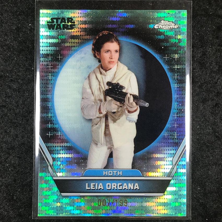 2024 Stars Wars Hyperspace LEIA ORGANA Base Aqua Sonar /199 #91