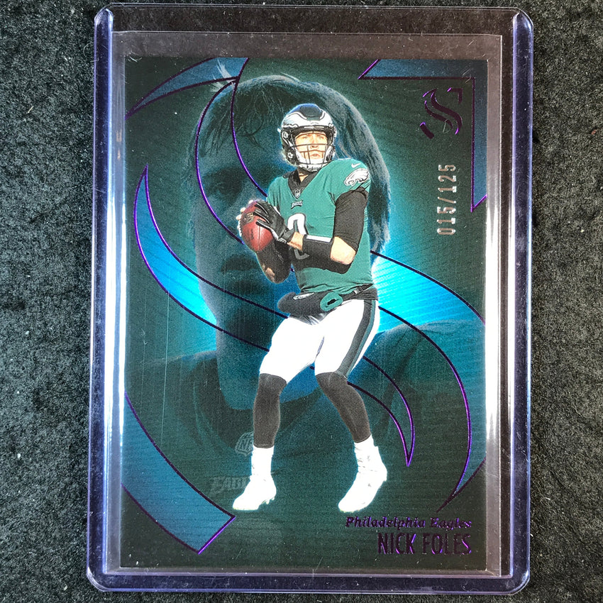 2025 Silhouette Football NICK FOLES Base Purple 15/125 #39