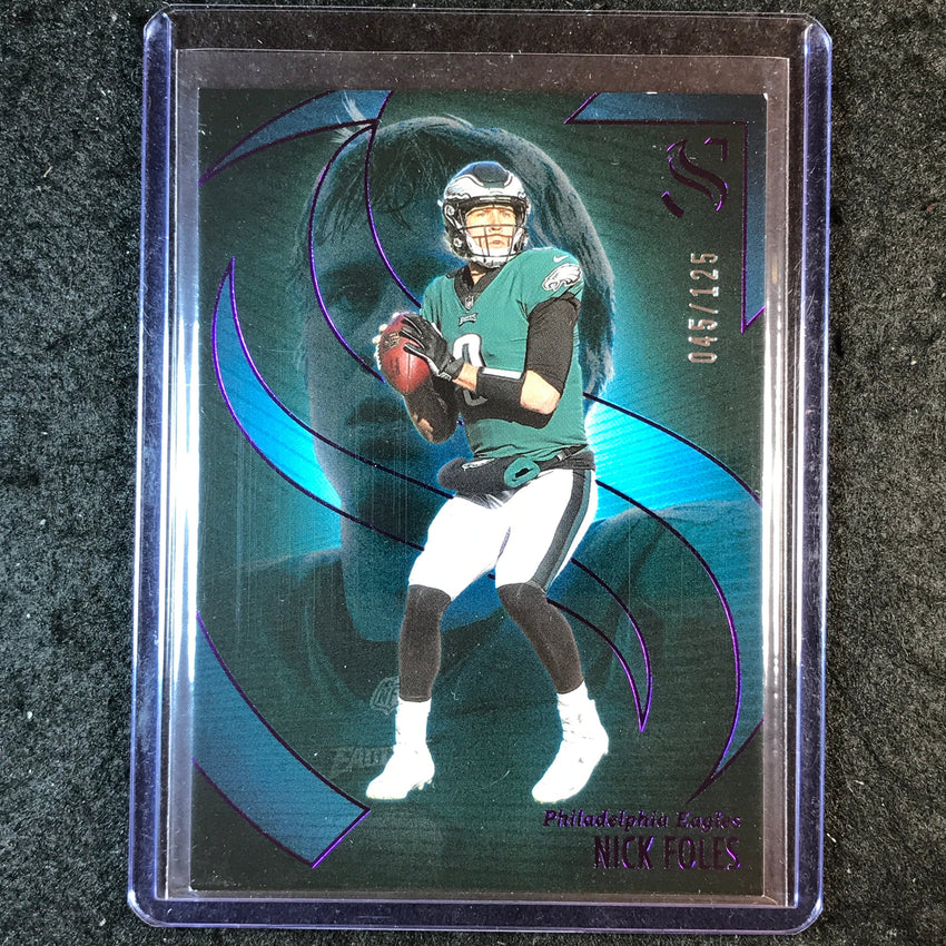 2025 Silhouette Football NICK FOLES Base Purple 45/125 #39