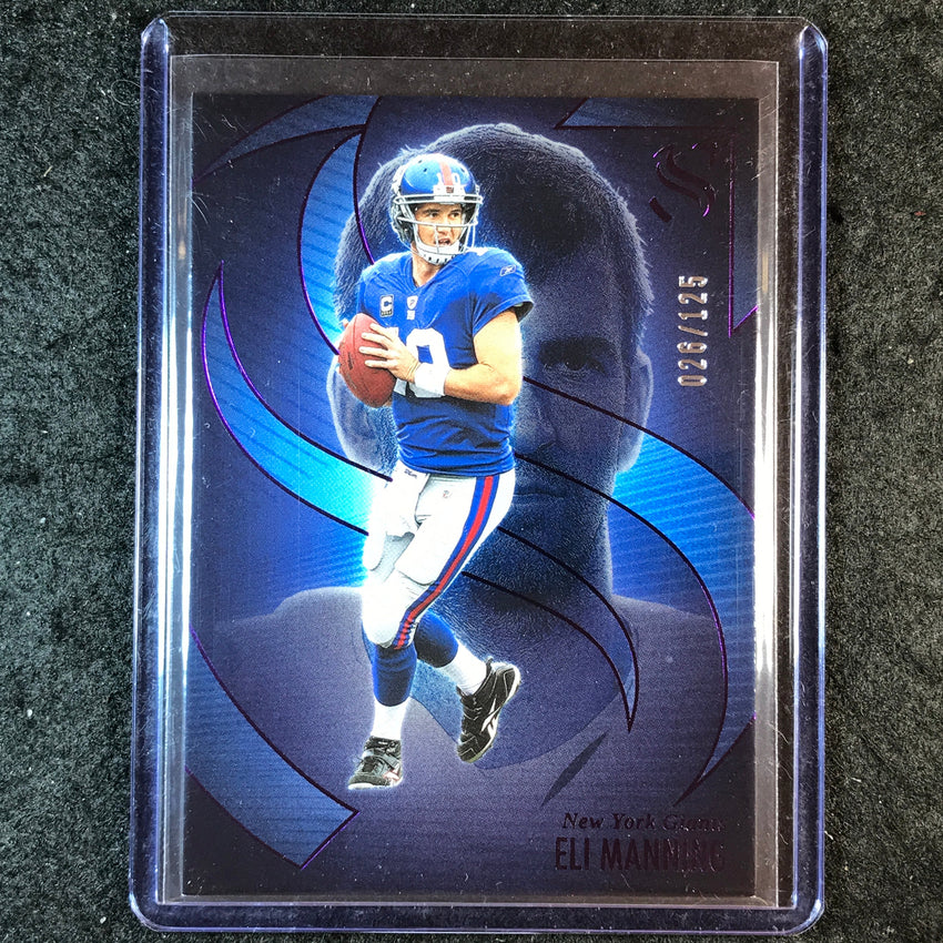 2025 Silhouette Football ELI MANNING Base Purple 26/125 #72