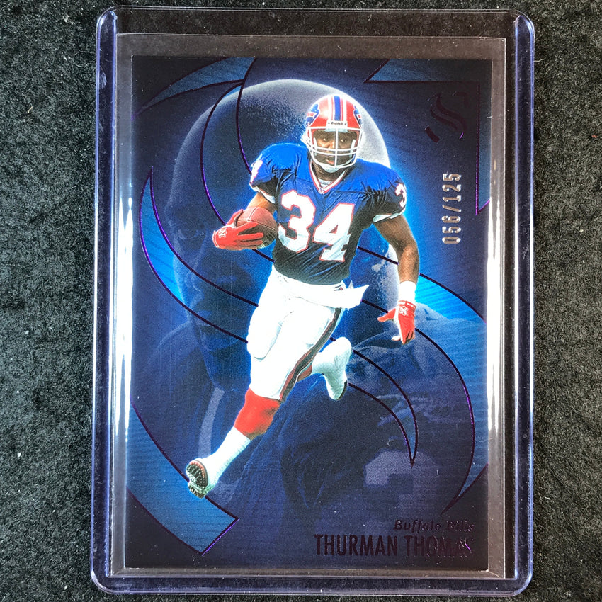 2025 Silhouette Football THURMAN THOMAS Base Purple 56/125 #73