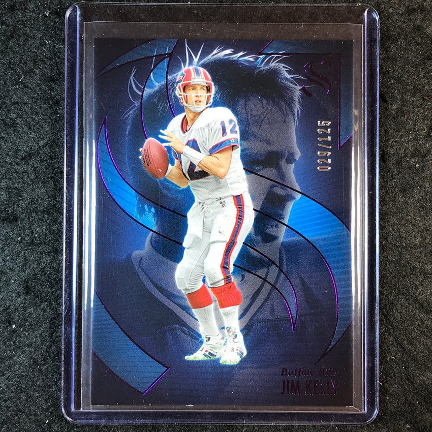 2025 Silhouette Football JIM KELLY Base Purple 29/125 #78