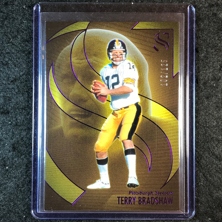 2025 Silhouette Football TERRY BRADSHAW Base Purple 102/125 #96