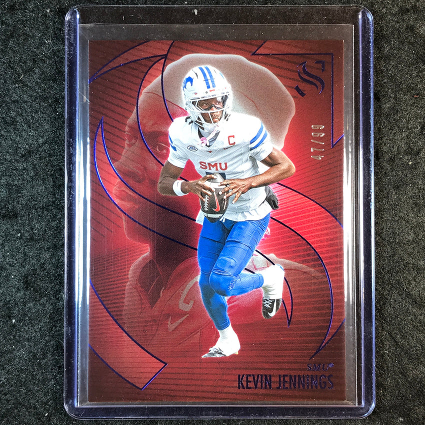 2025 Silhouette Football KEVIN JENNINGS Base Blue 47/99 #83
