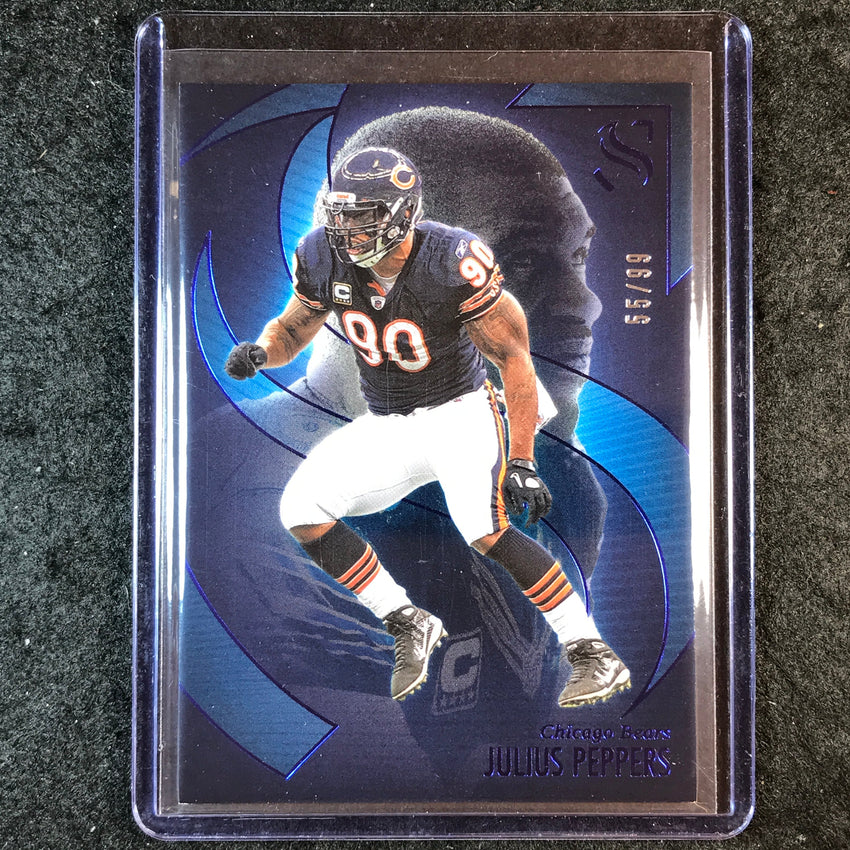 2025 Silhouette Football JULIUS PEPPERS Base Blue 55/99 #99