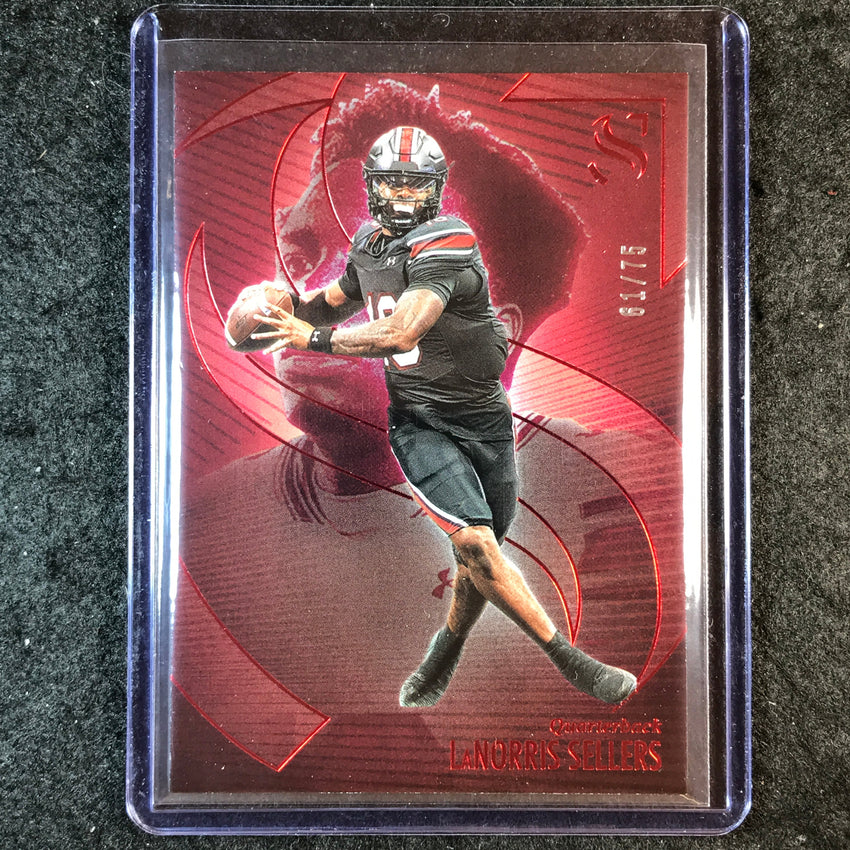 2025 Silhouette Football LANORRIS SELLERS Base Red 61/75 #8