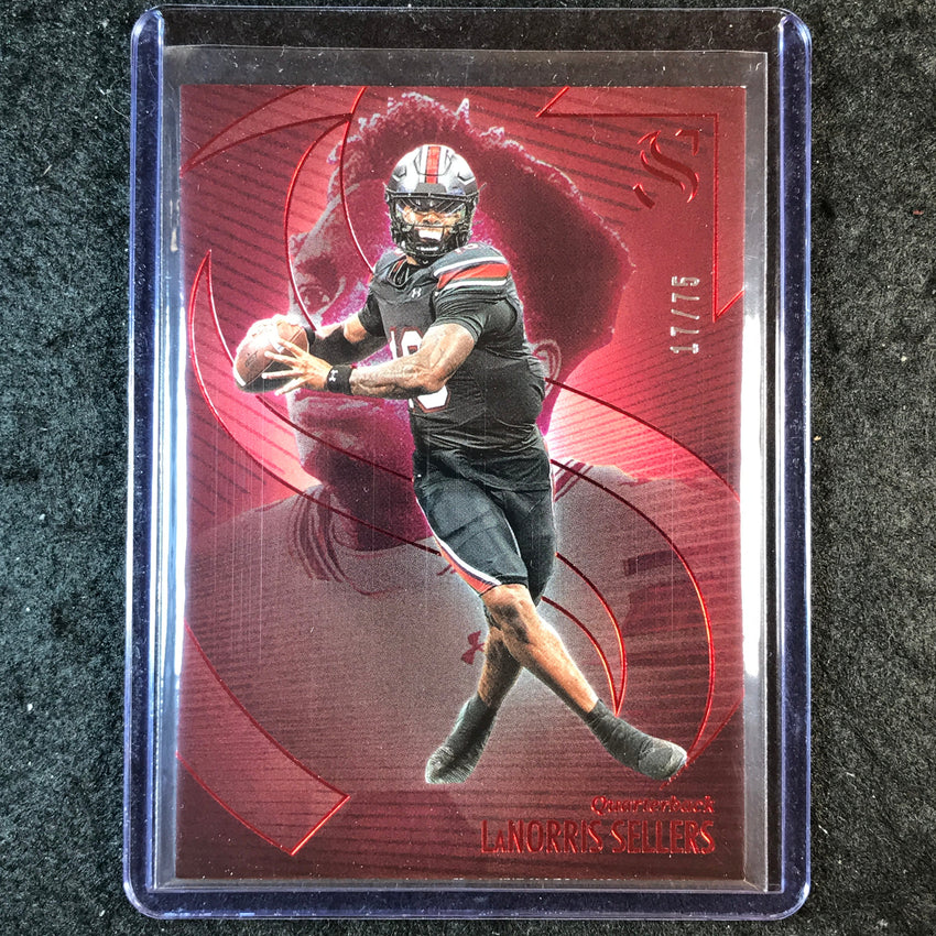 2025 Silhouette Football LANORRIS SELLERS Base Red 17/75 #8