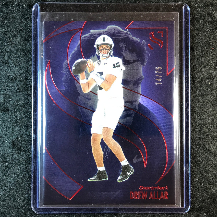 2025 Silhouette Football DREW ALLAR Base Red 74/75 #9