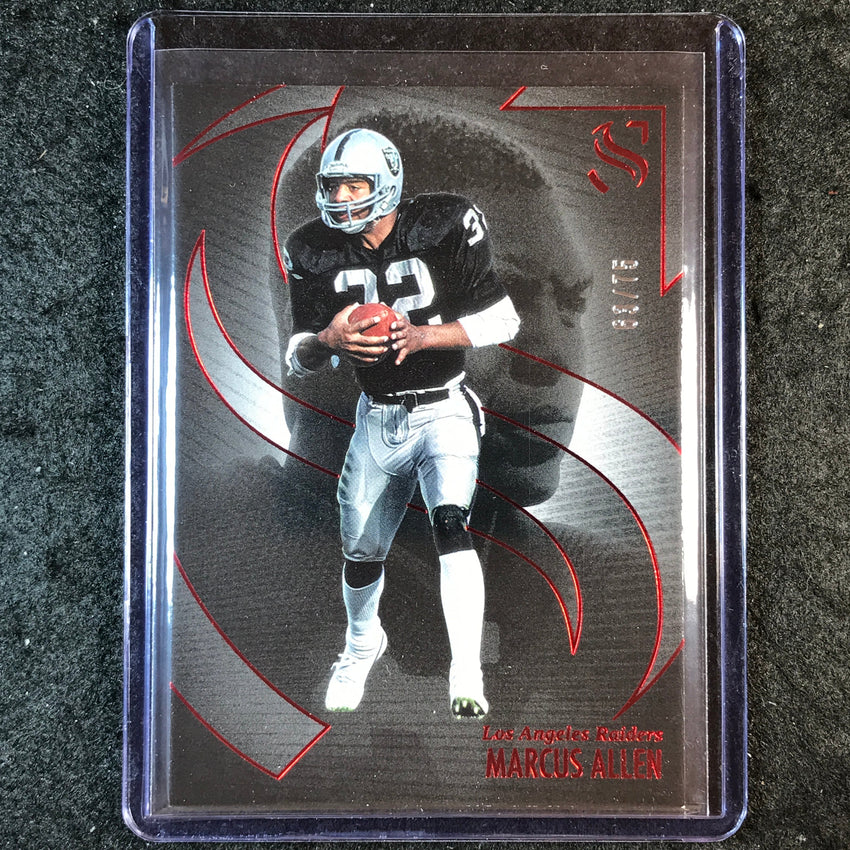 2025 Silhouette Football MARCUS ALLEN Base Red 63/75 #90